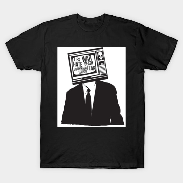 Kill Your T.V. T-Shirt by ForestFire